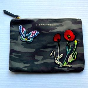 Sanctuary camo bag with embellishment
